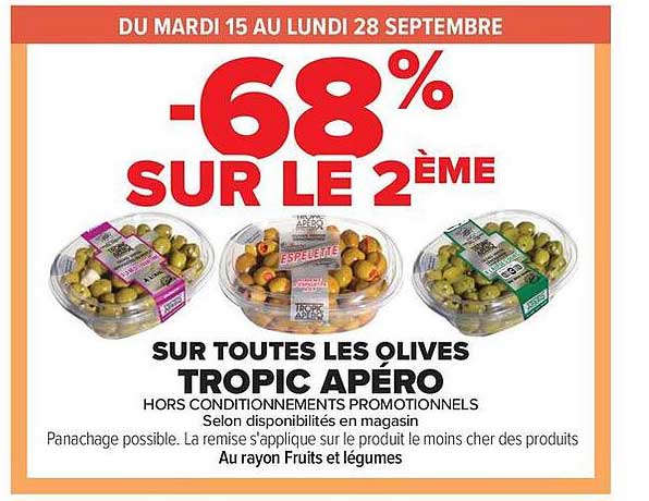 -68% SUR LE 2ÈME