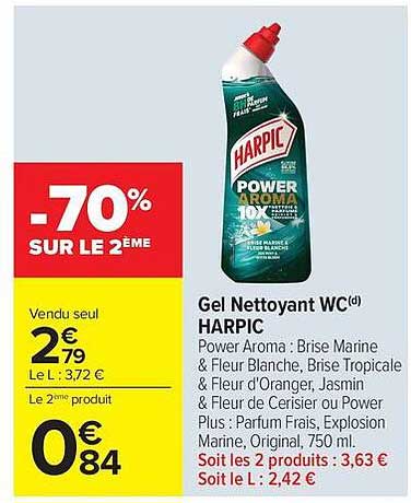 -70% SUR LE 2ÈME