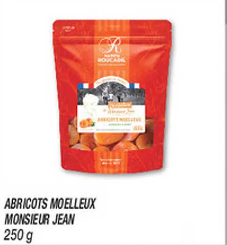 ABRICOTS MOELLEUX MONSIEUR JEAN 250 g
