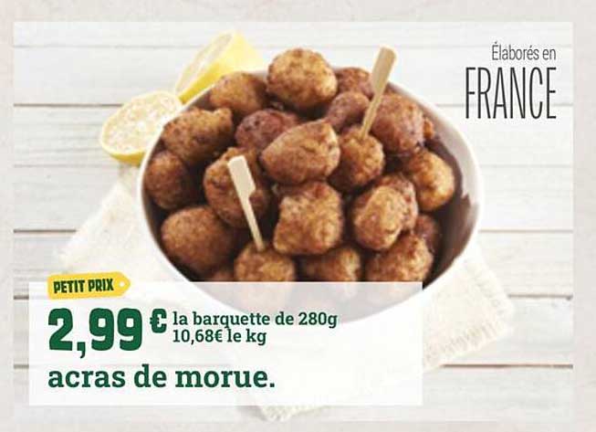 acras de morue.