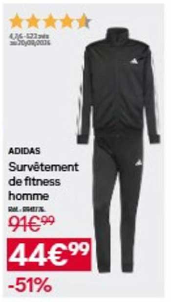 ADIDAS Survêtement de fitness homme