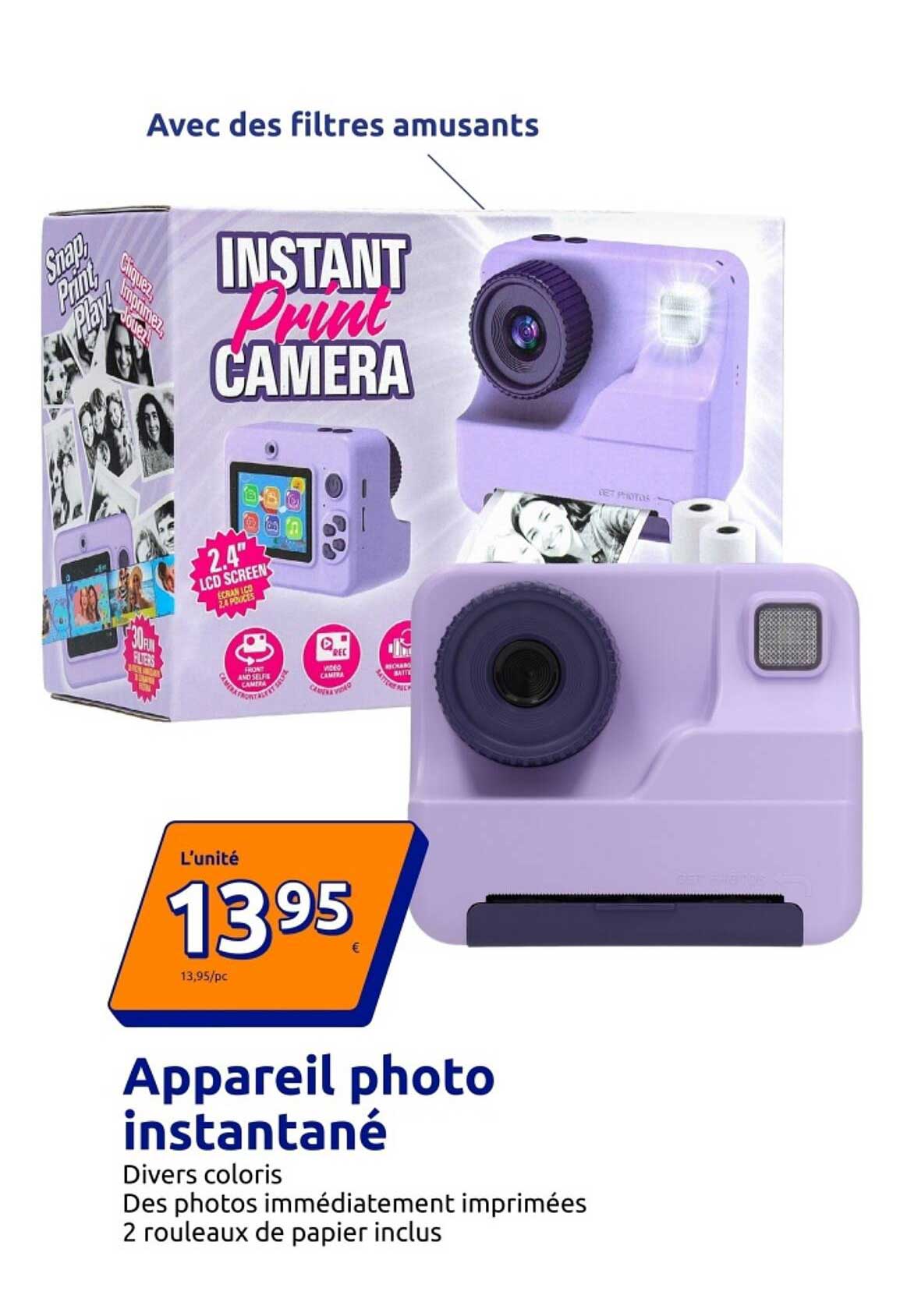 Appareil photo instantané