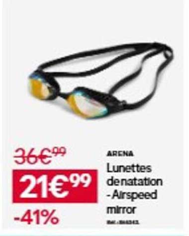 ARENA Lunettes de natation - Airspeed mirror