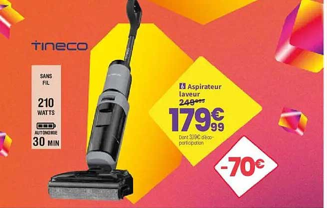 Aspirateur laveur