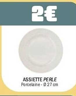 ASSIETTE PERLE