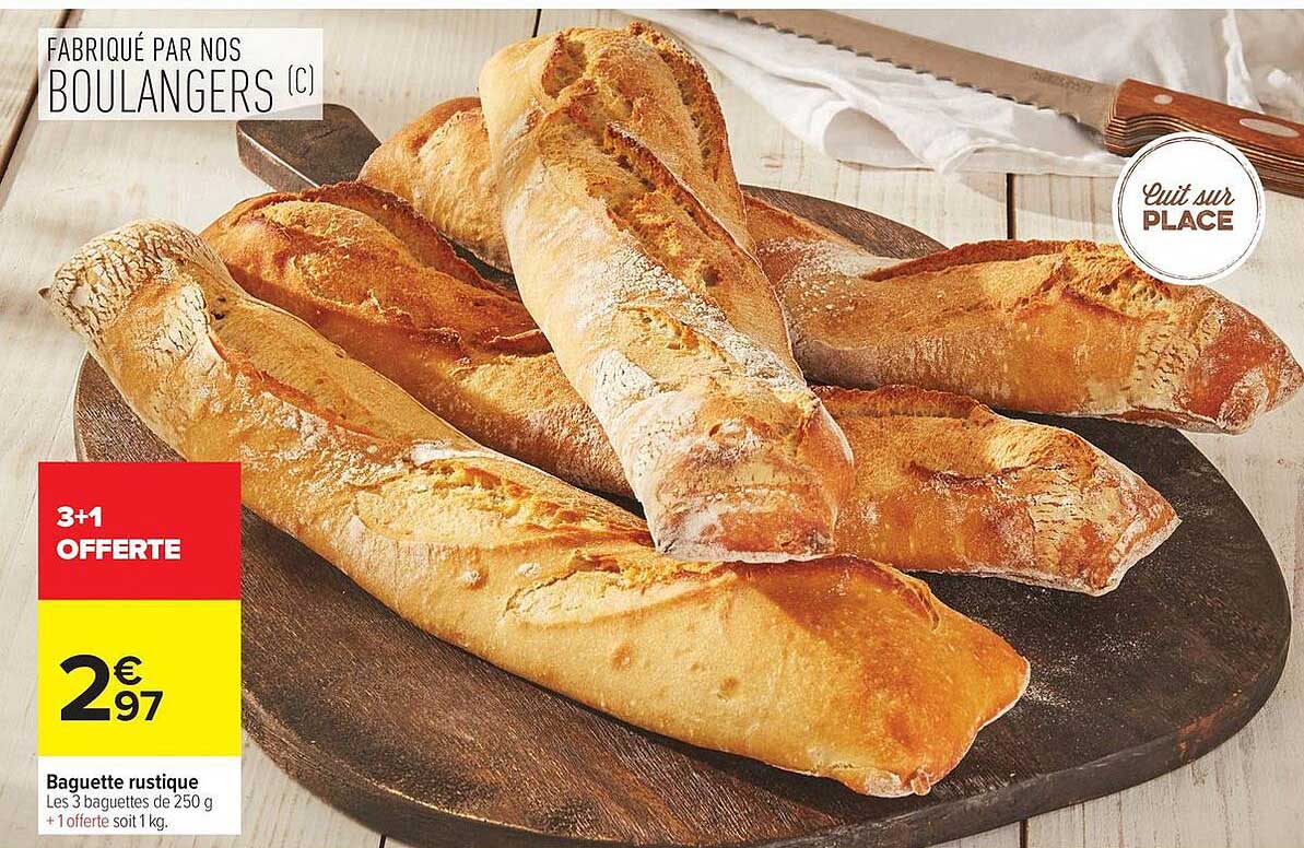 Baguette rustique