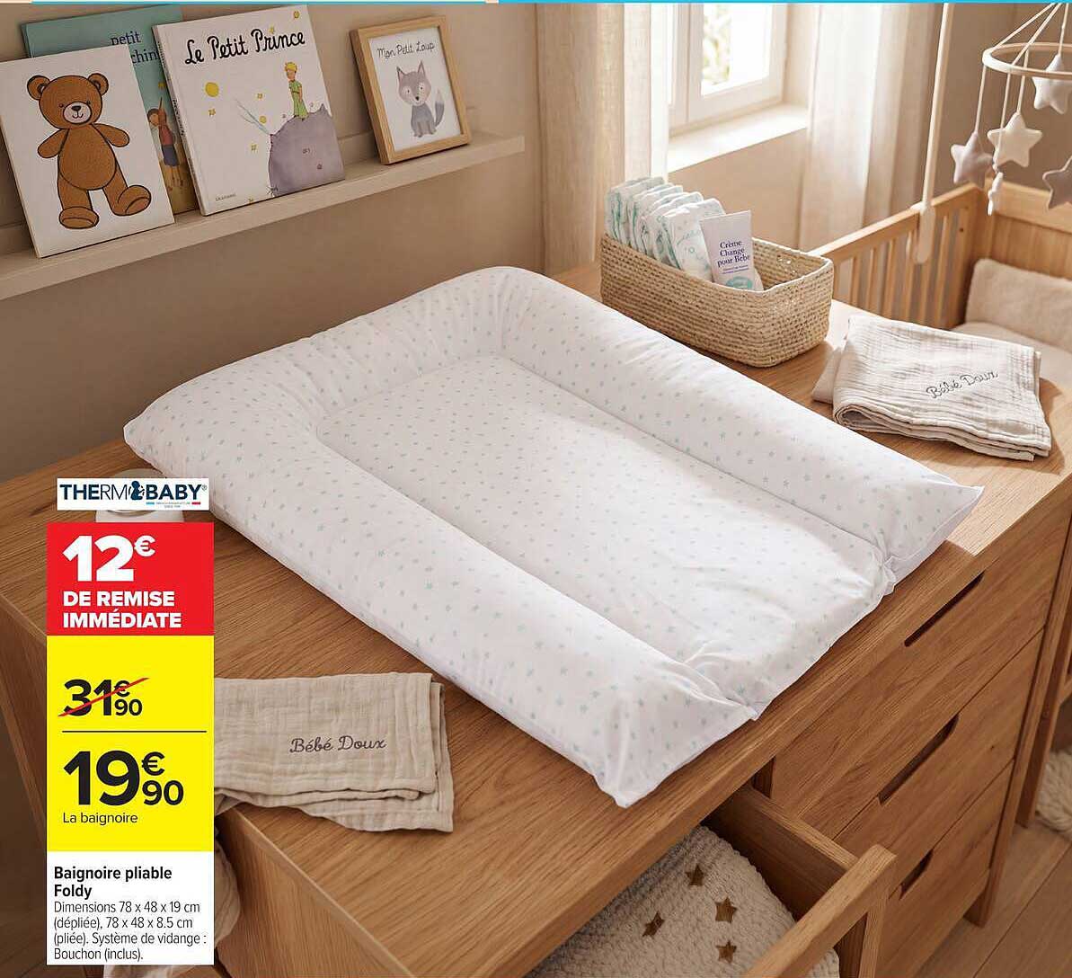 Baignoire pliable Foldy