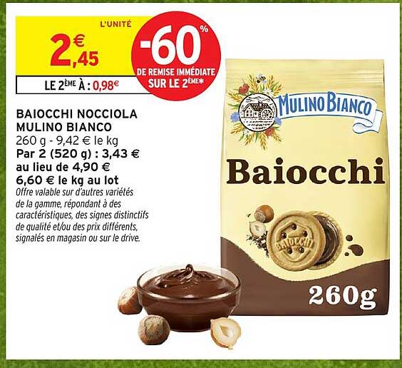 BAIOCCHI NOCCOLA MULINO BIANCO