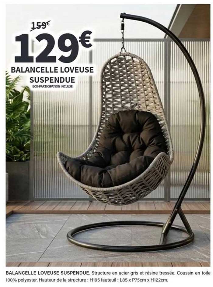 BALANCELLE LOVEUSE SUSPENDUE