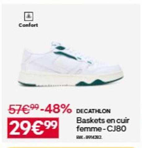 Baskets en cuir femme - CJ80