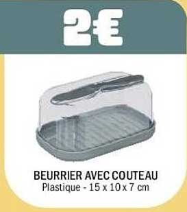 BEURRIER AVEC COUTEAU