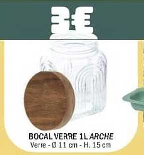 BOCAL VERRE 1L ARCHE