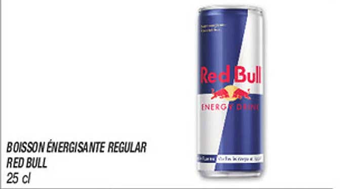 BOISSON ÉNERGISANTE REGULAR RED BULL 25 cl
