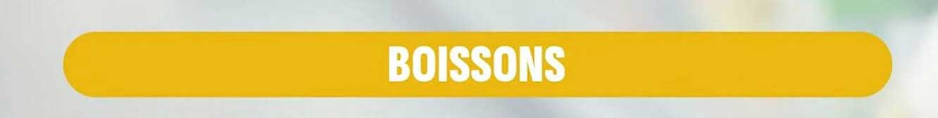 BOISSONS