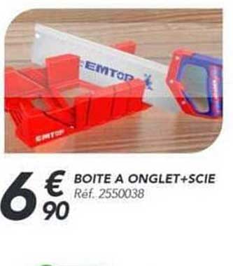 BOITE A ONGLET+SCIE Réf. 2550038
