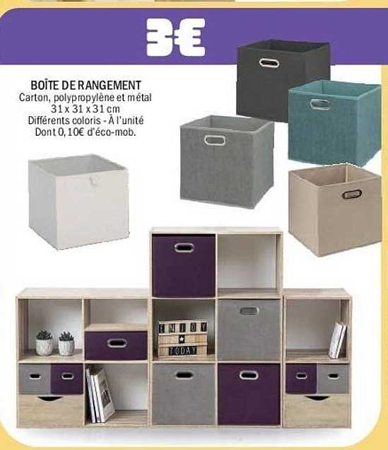 BOÎTE DE RANGEMENT
