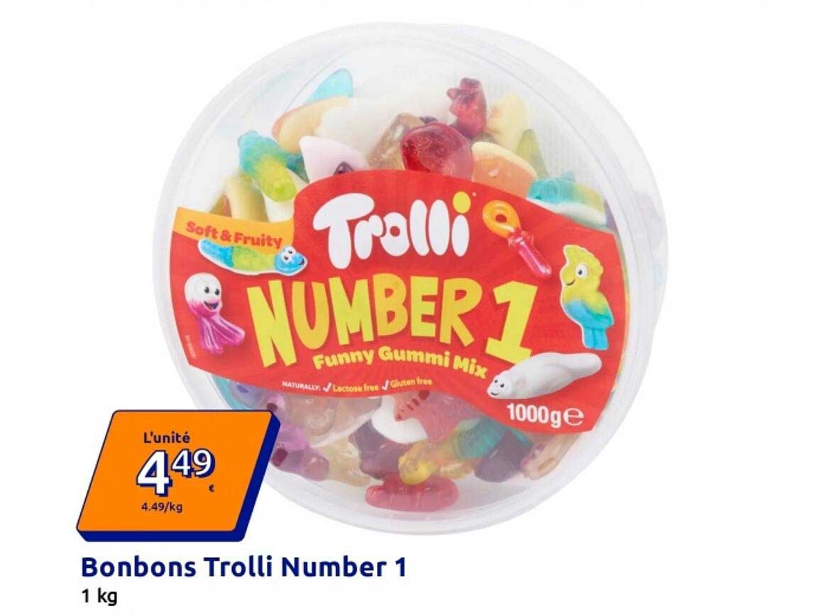 Bonbons Trolli Number 1
