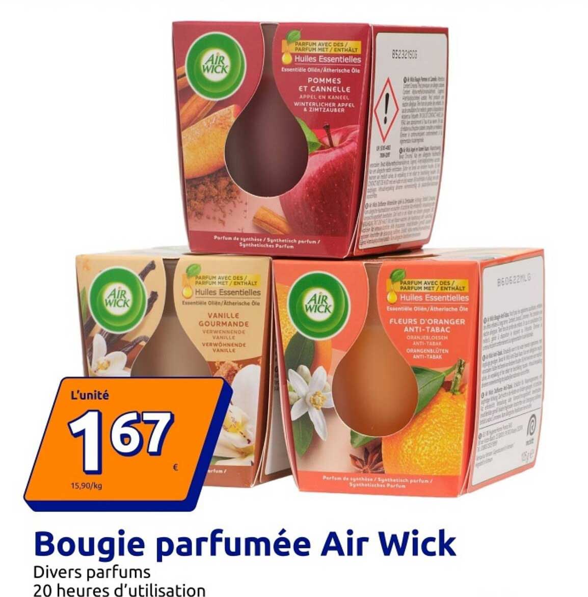 Bougie parfumée Air Wick