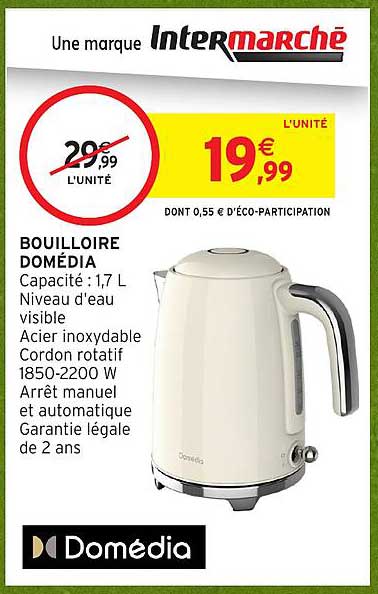 BOUILLOIRE DOMEDIA