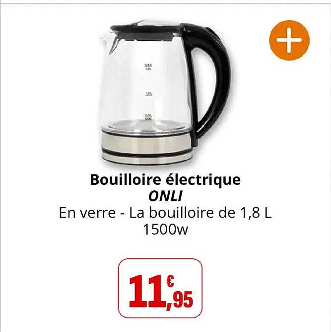 Bouilloire électrique ONLI