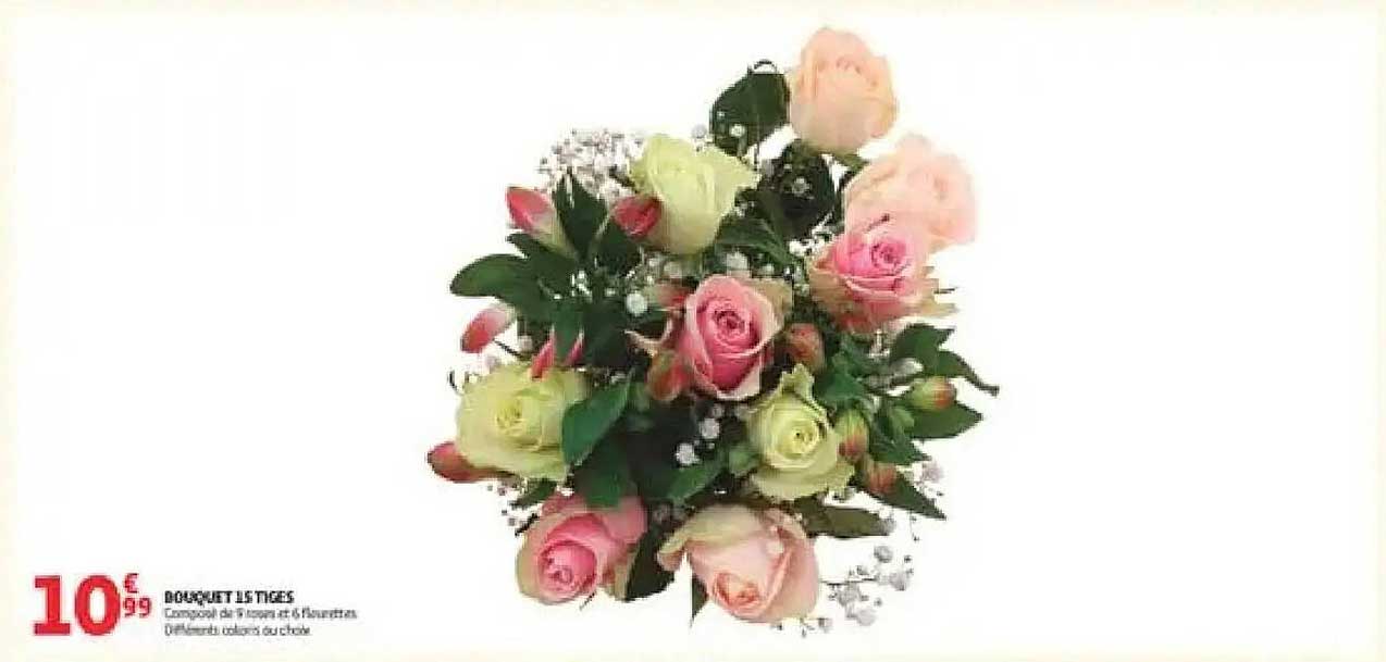 BOUQUET 15 TIGES