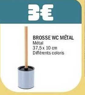 BROSSE WC MÉTAL