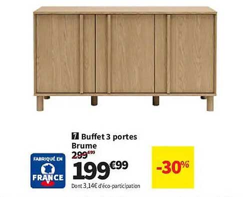 Buffet 3 portes Brume