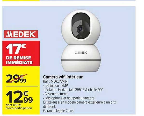 Caméra wifi intérieur