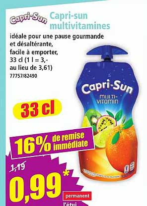 Capri-Sun multivitamines