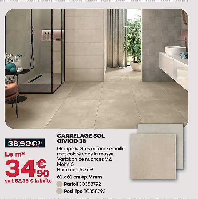 CARRELAGE SOL CIVICO 38
