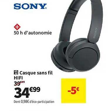 Casque sans fil HIFI