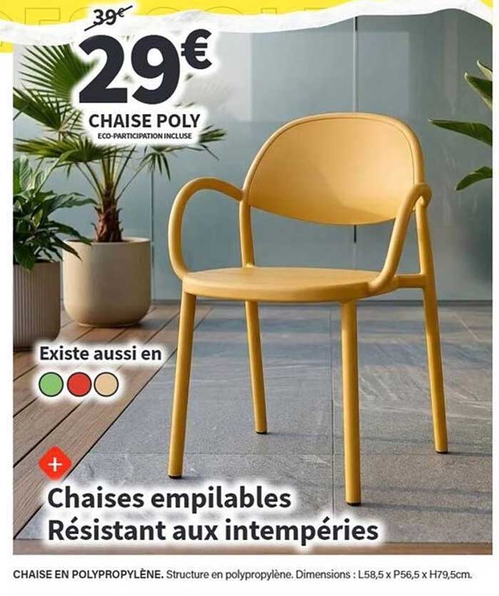 CHAISE POLY