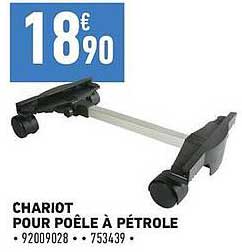 CHARIOT POUR POÊLE À PETROLE • 9200902 • 18
