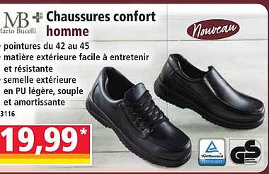 Chaussures confort homme