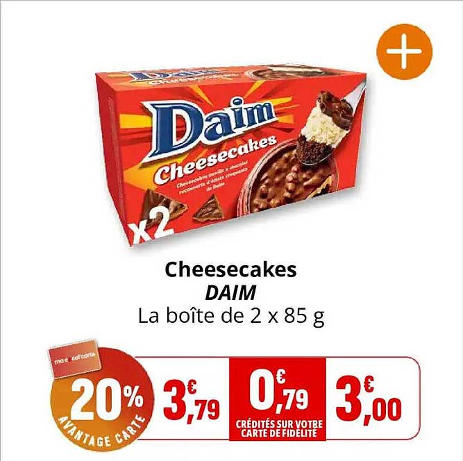 Cheesecakes DAIM