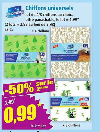 Chiffons universels