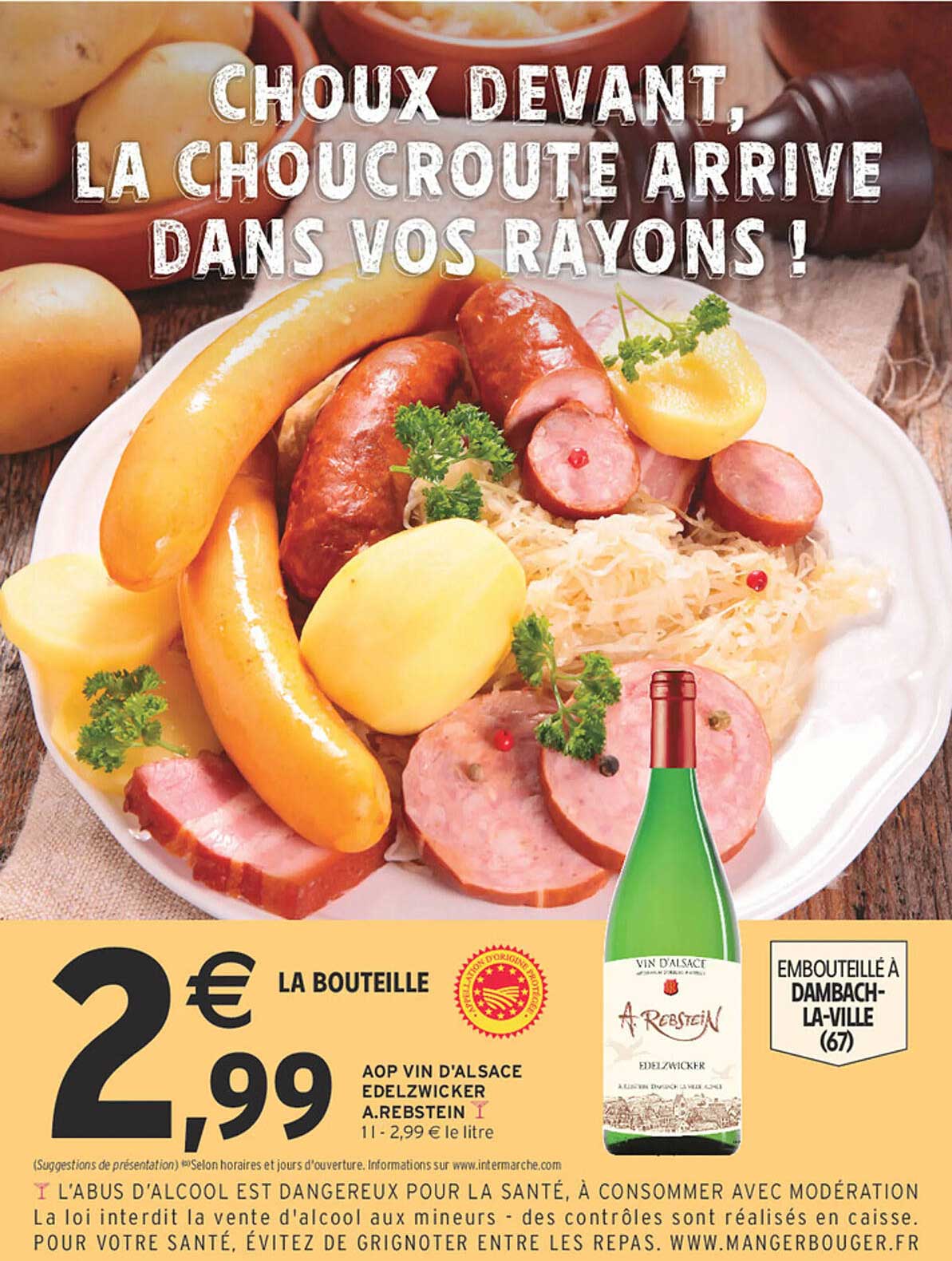 CHOUX DEVANT, LA CHOUCROUTE ARRIVE DANS VOS RAYONS !