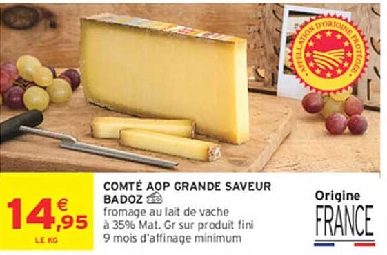 COMTÉ AOP GRANDE SAVEUR BADOZ