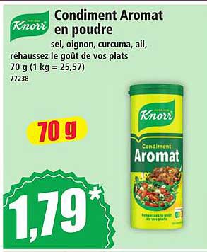 Condiment Aromat en poudre