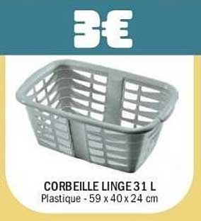 CORBEILLE LINGE 31 L