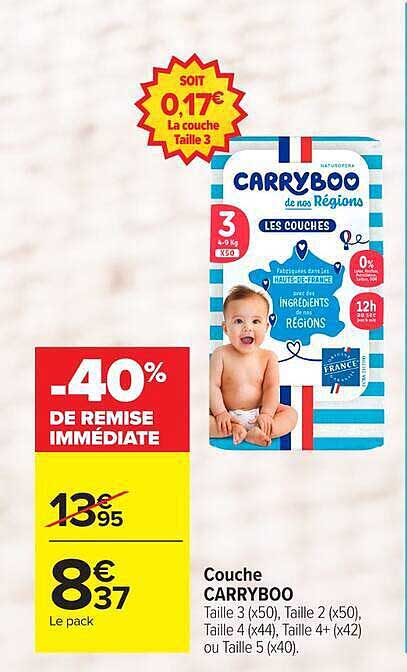 Couche CARRYBOO