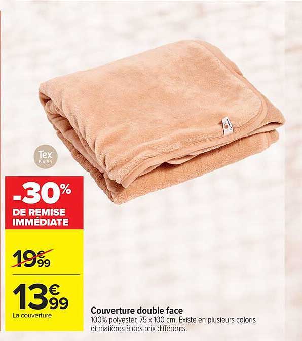 Couverture double face