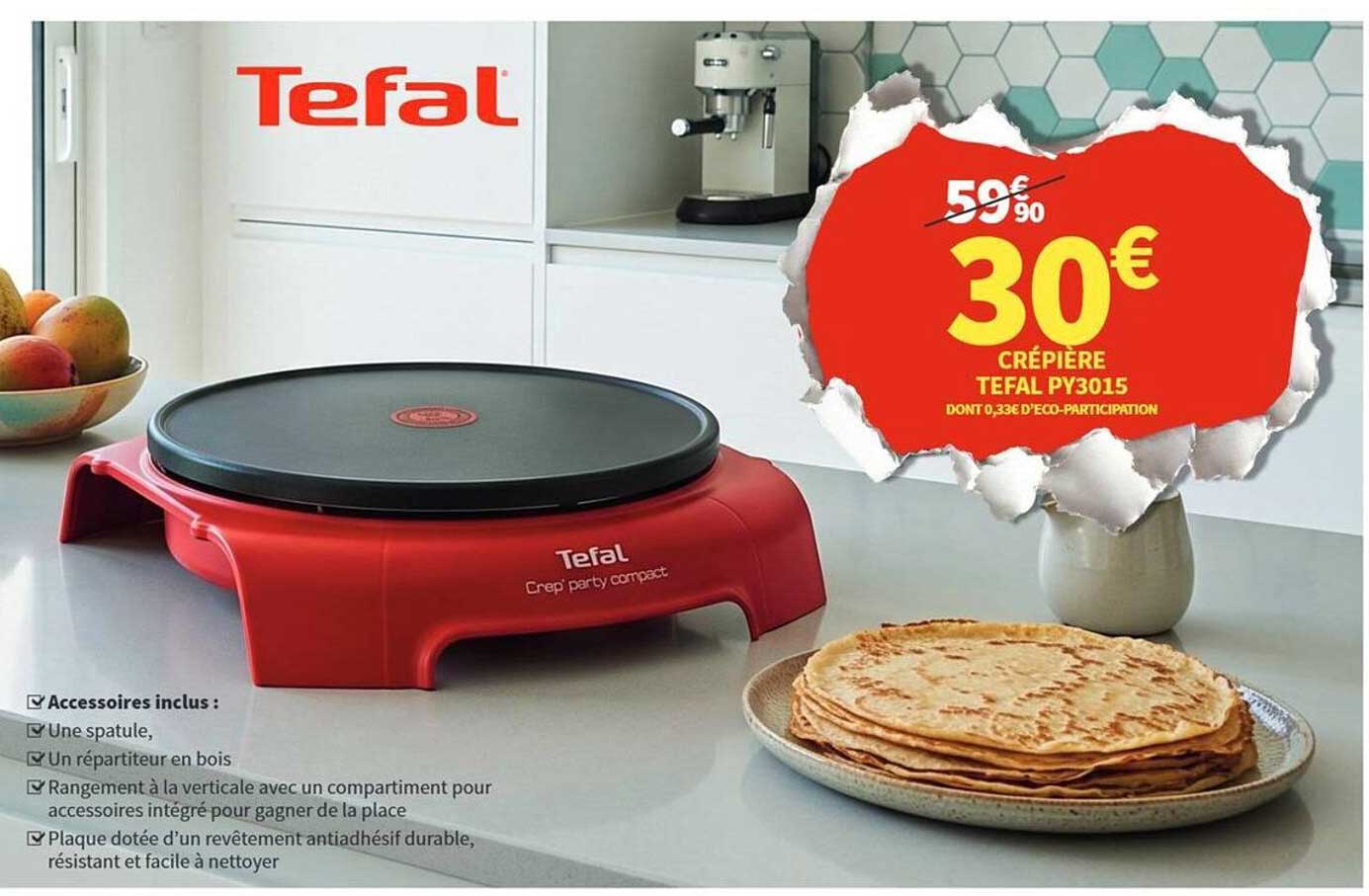 CRÊPIÈRE TEFAL PY3015