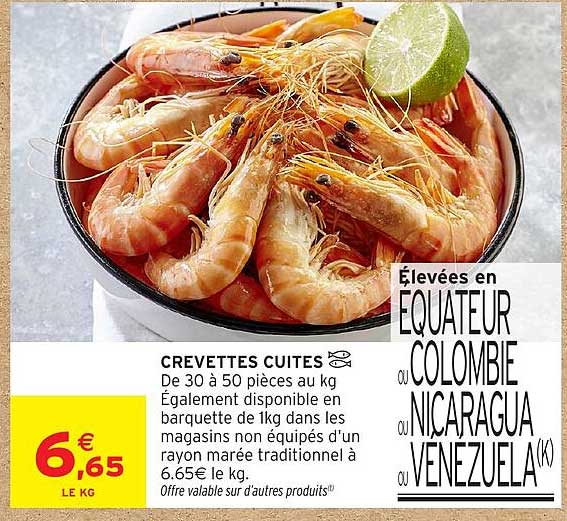 CREVETTES CUITES