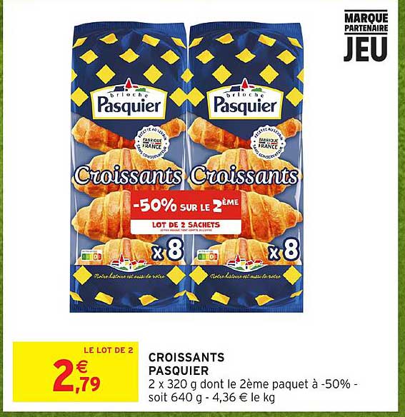 CROISSANTS PASQUIER