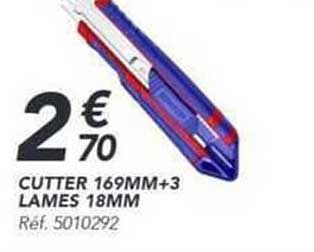 CUTTER 169MM+3 LAMES 18MM