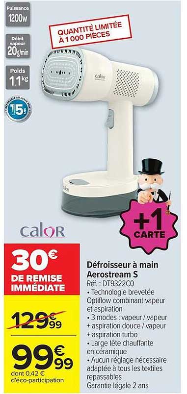 Défroisseur à main Airstream S