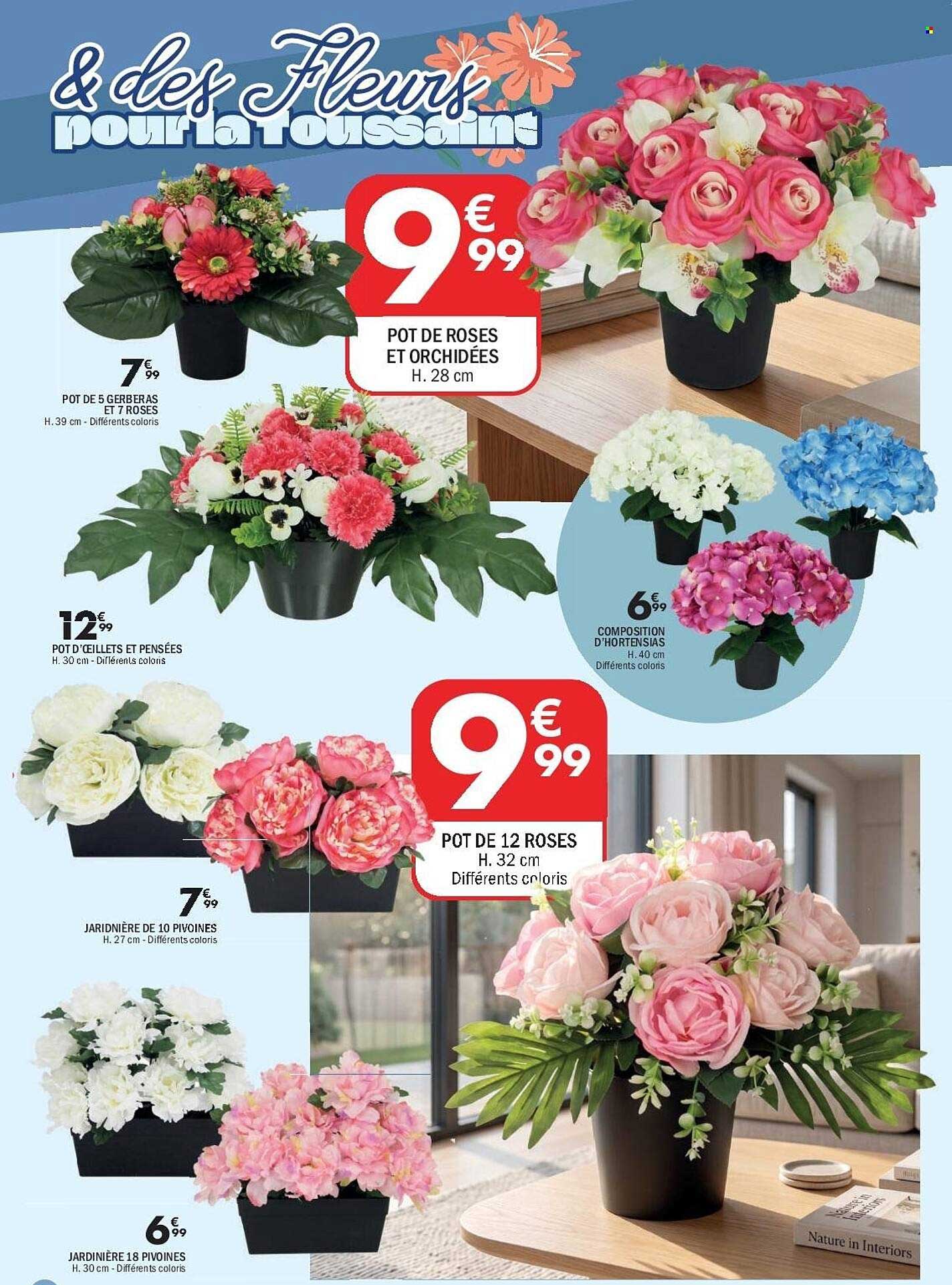 & des fleurs pour la Toussaint
