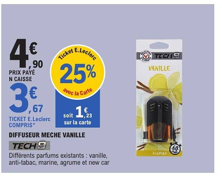 DIFFUSEUR MECHE VANILLE