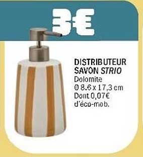DISTRIBUTEUR SAVON STRIO